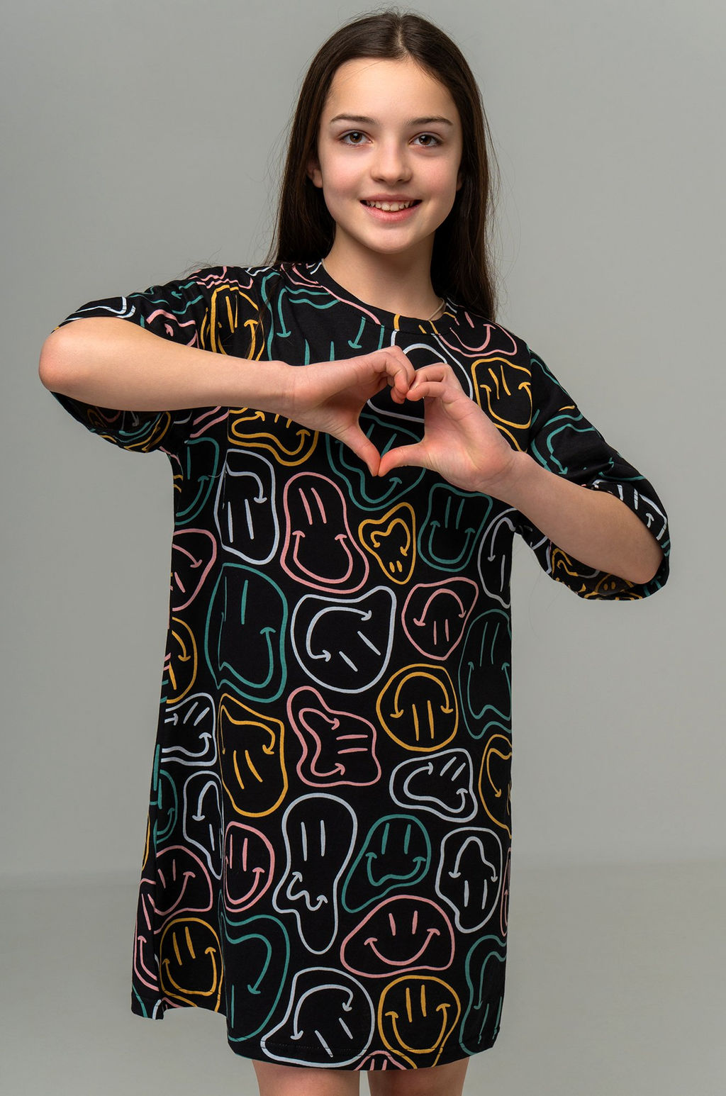 Туника оверсайз для девочки Happyfox - Happy fox фото 2