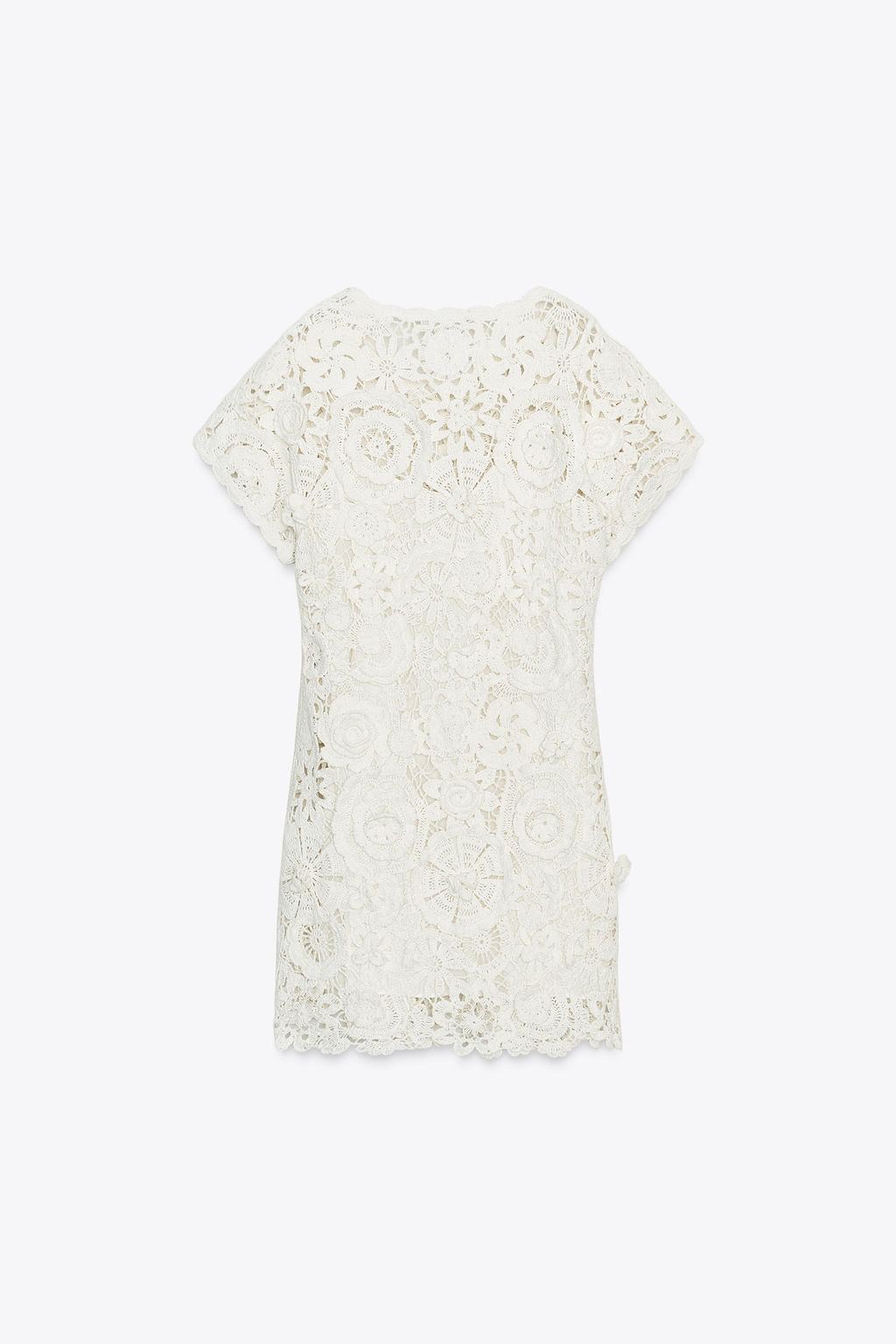 CROCHET MINI DRESS ZW COLLECTION - Zara фото 4