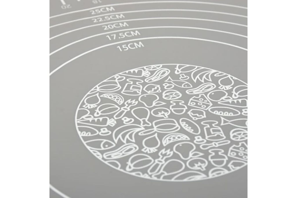 Коврик кулинарный силиконовый со шкалой 40*30 арт. 17408 MARMITON