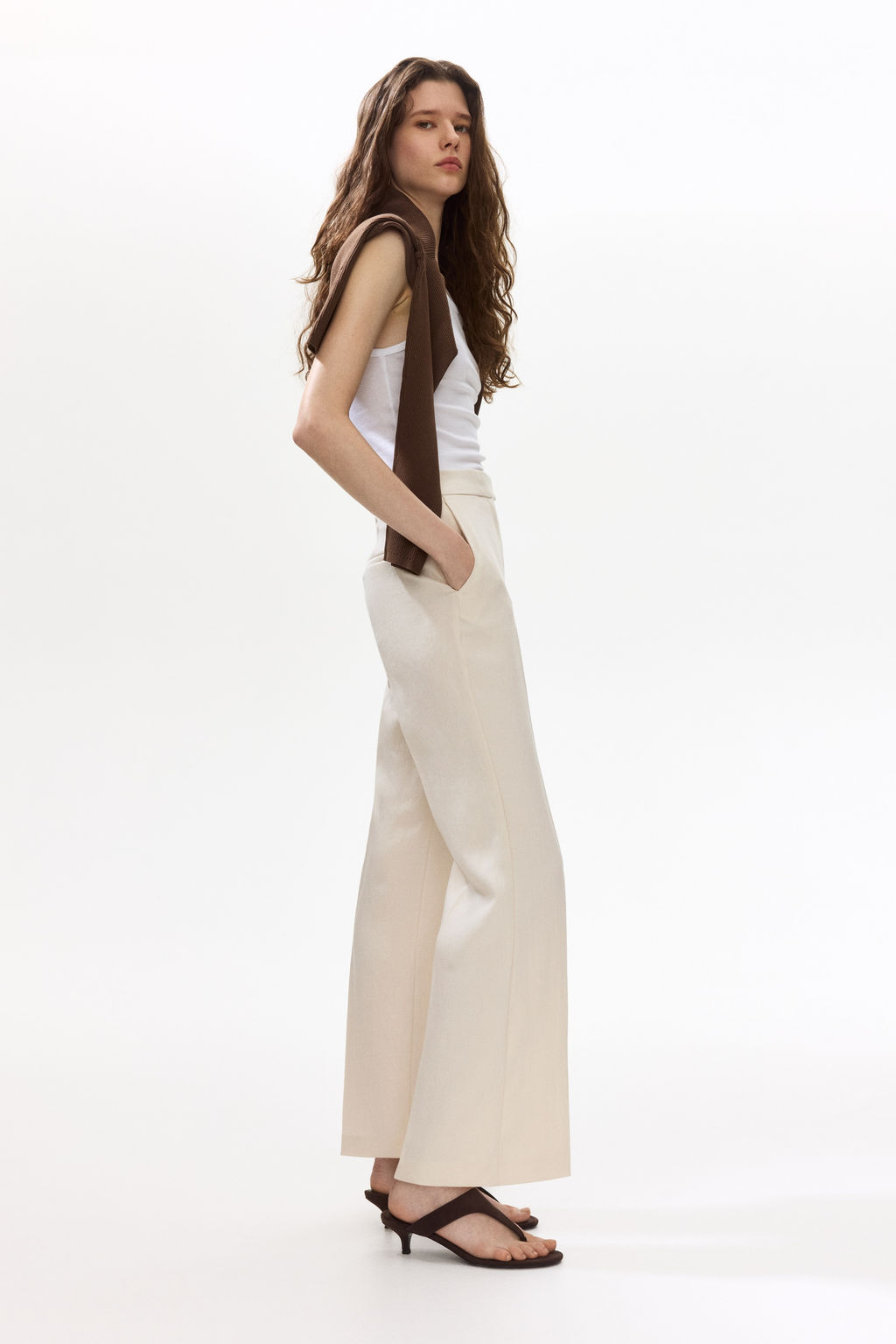 Pantal?n sastre bootcut - H&m фото 6