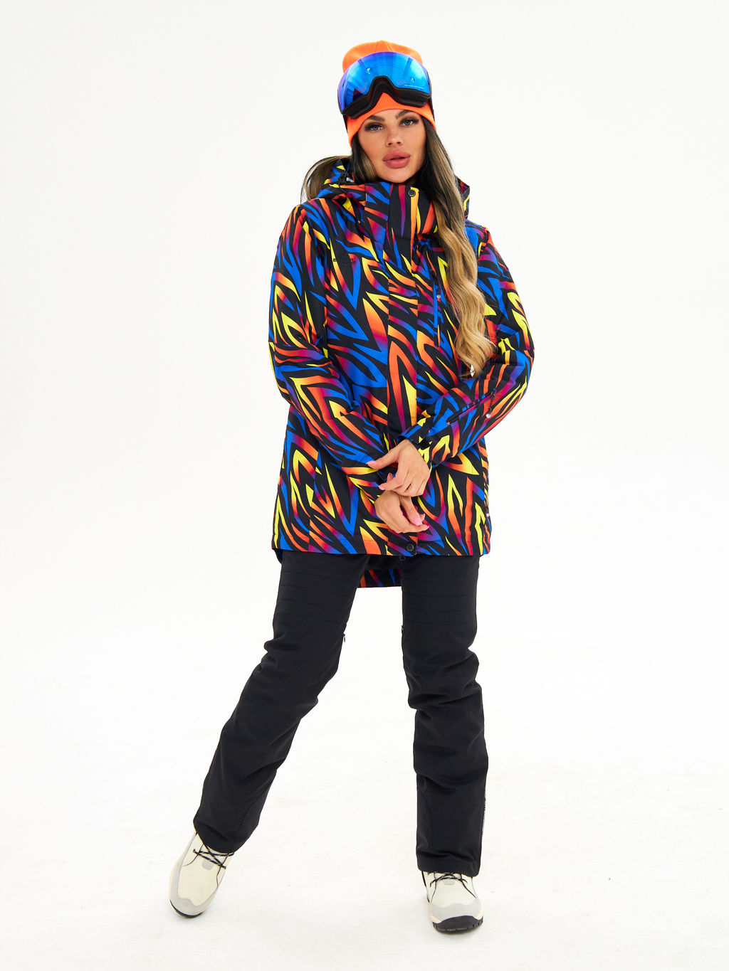 Женская горнолыжная сноубордическая куртка Alpha Endless Ultra Chaleur SNB 423/316_1 Разноцветный  фото 43