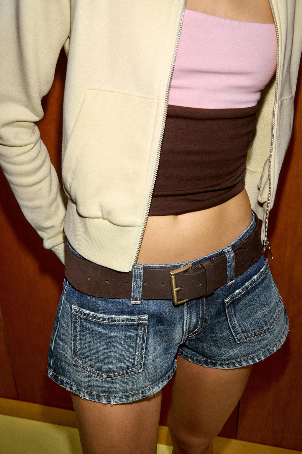 CINTUR?N SERRAJE 100% / Marr?n - Zara фото 2