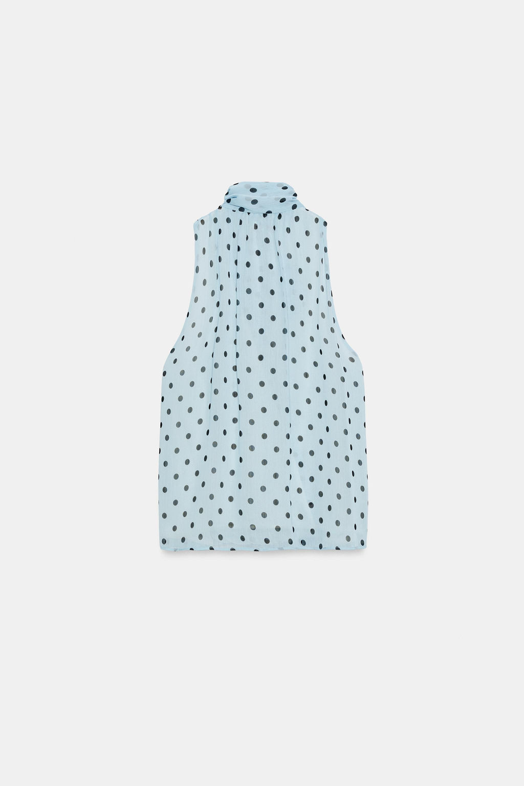 TOP LUNARES LAZO / Azul