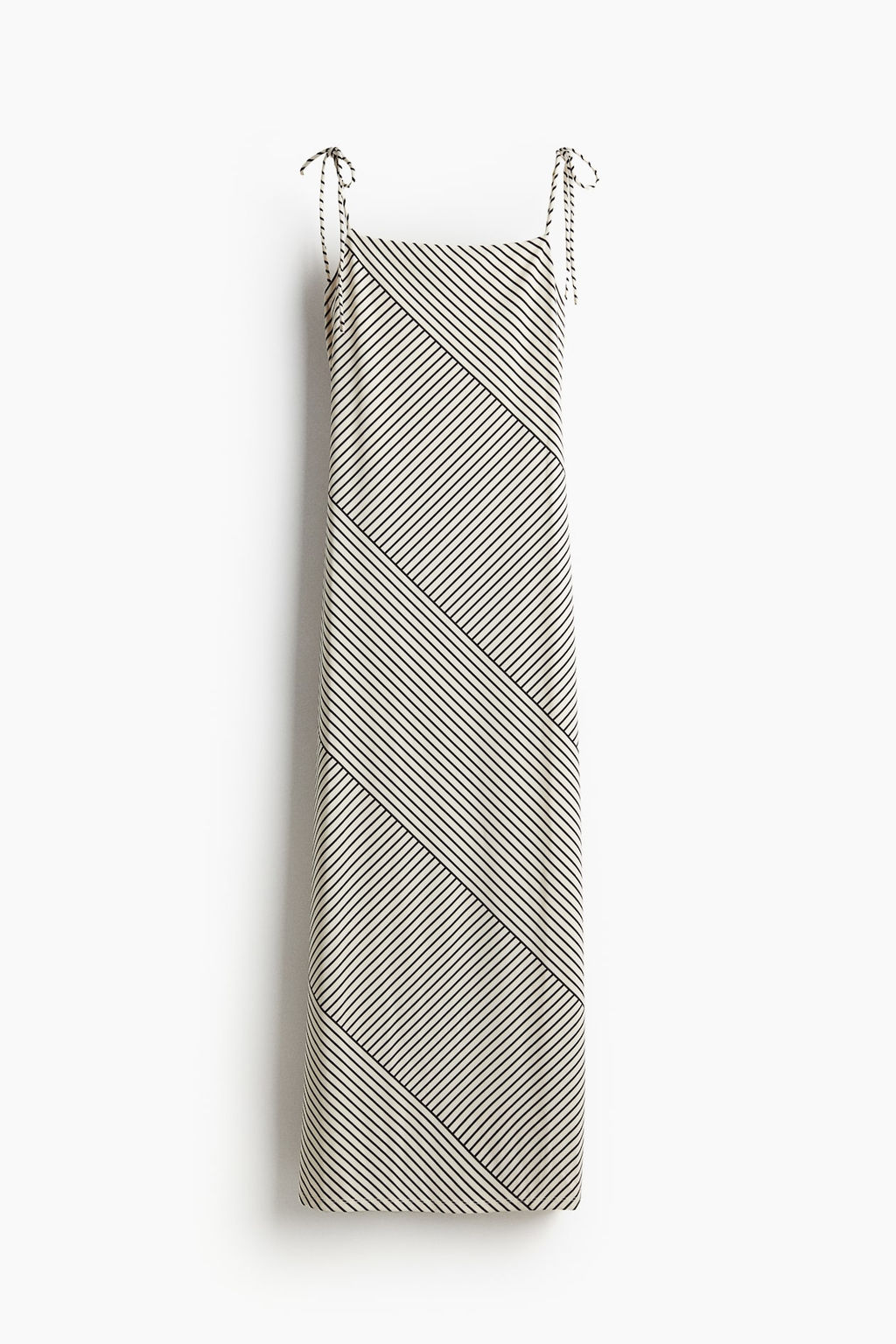 Vestido midi con tirantes de lazo - H&m фото 7