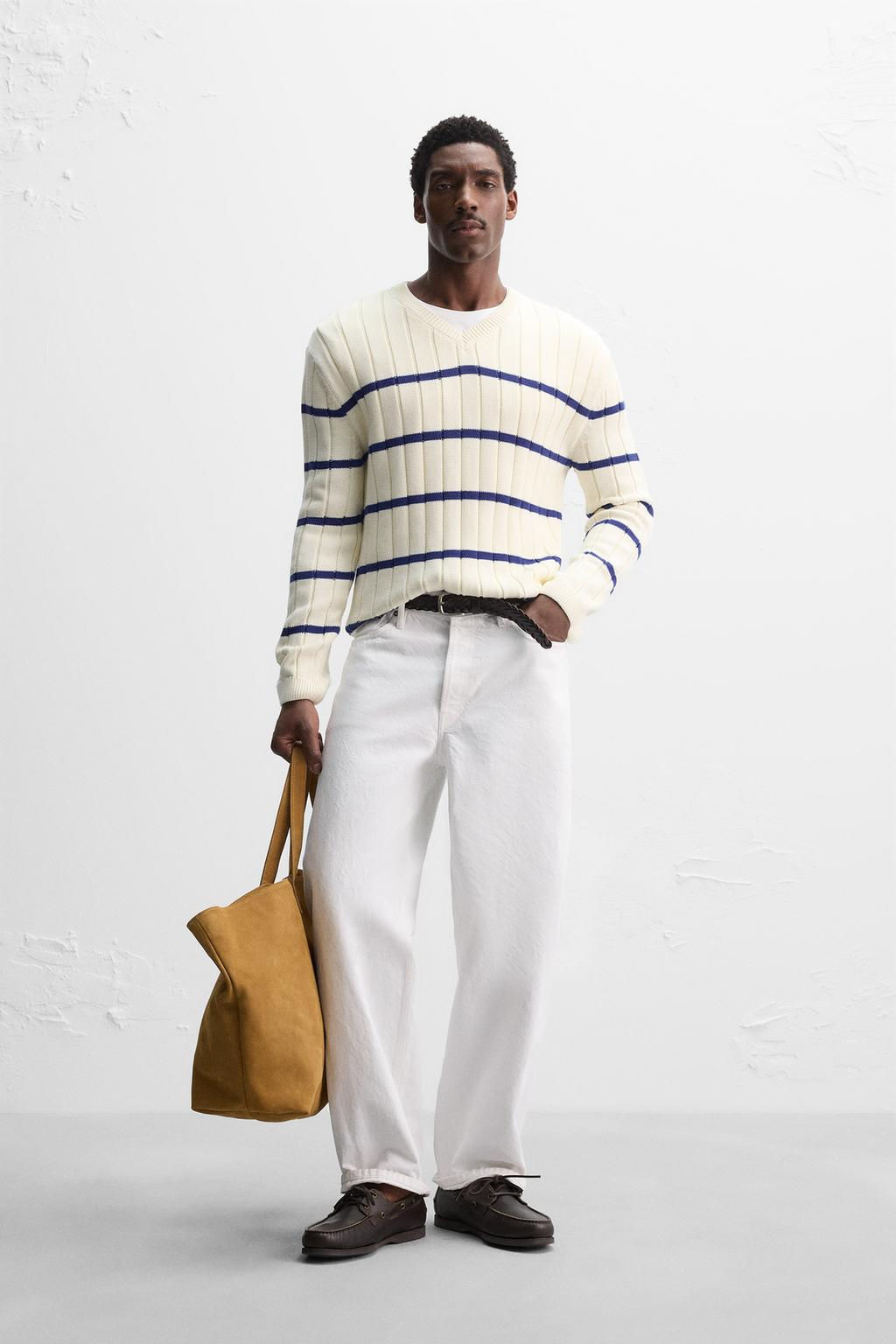 LIMITED EDITION STRIPED JACQUARD SWEATER