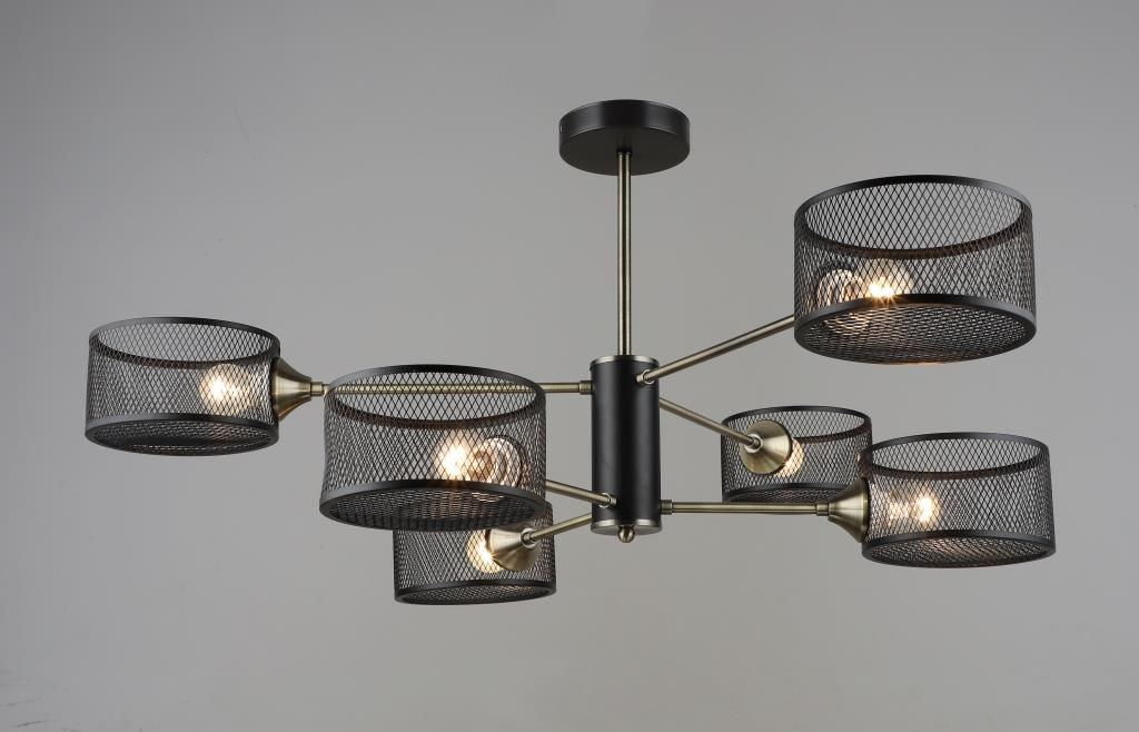 Люстра Модерн MS-000600-6BK