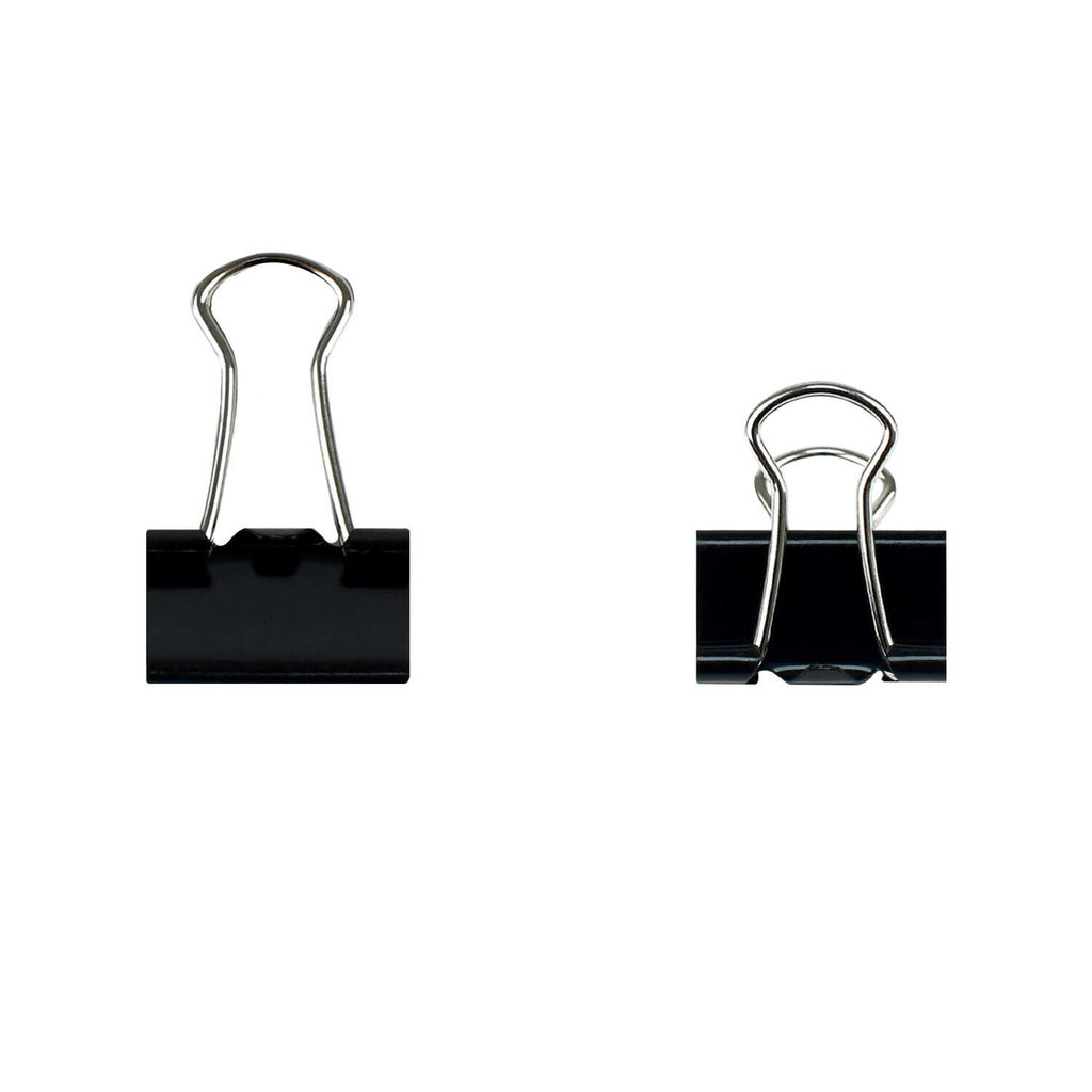 Зажимы канцелярские, арт. 71497 / 24 ЗАЙКА В ШАПОЧКЕ (25 шт. в наборе, размер: 15х25 мм, материал: металл; цвет: чёрный; индивидуальная упаковка: ПВХ-блистер на подложке из мелованного картона с европодвесом + ПЭТ-пакет)