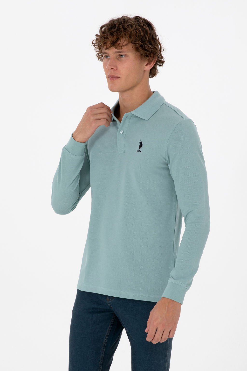 Erkek Mint Basic Sweatshirt Sepette S_rpriz _ndirim - U.s. polo assn фото 10