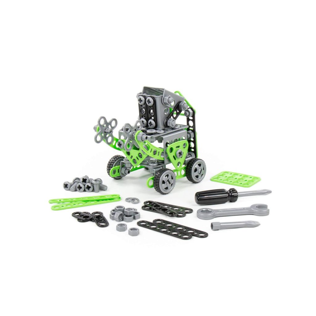 Конструктор Изобретатель (182 элемента) (в коробке) - Полесье фото 4