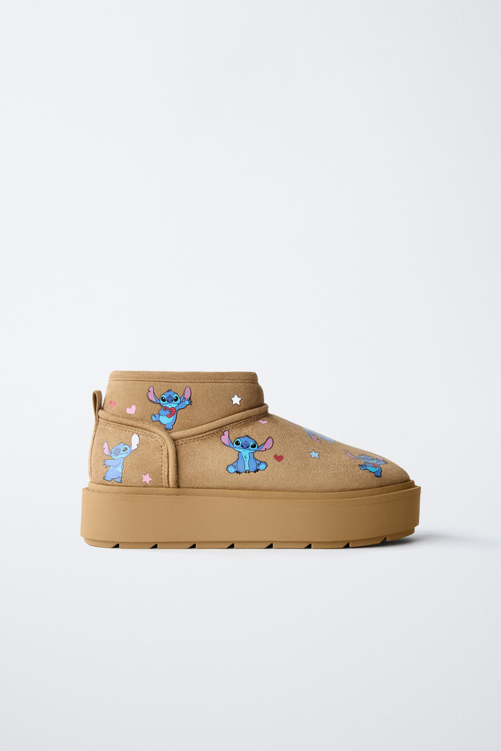 LILO & STITCH  DISNEY SHEEPSKIN ANKLE BOOTS