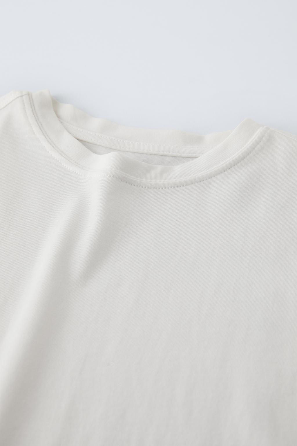 PLAIN T-SHIRT - Zara фото 12
