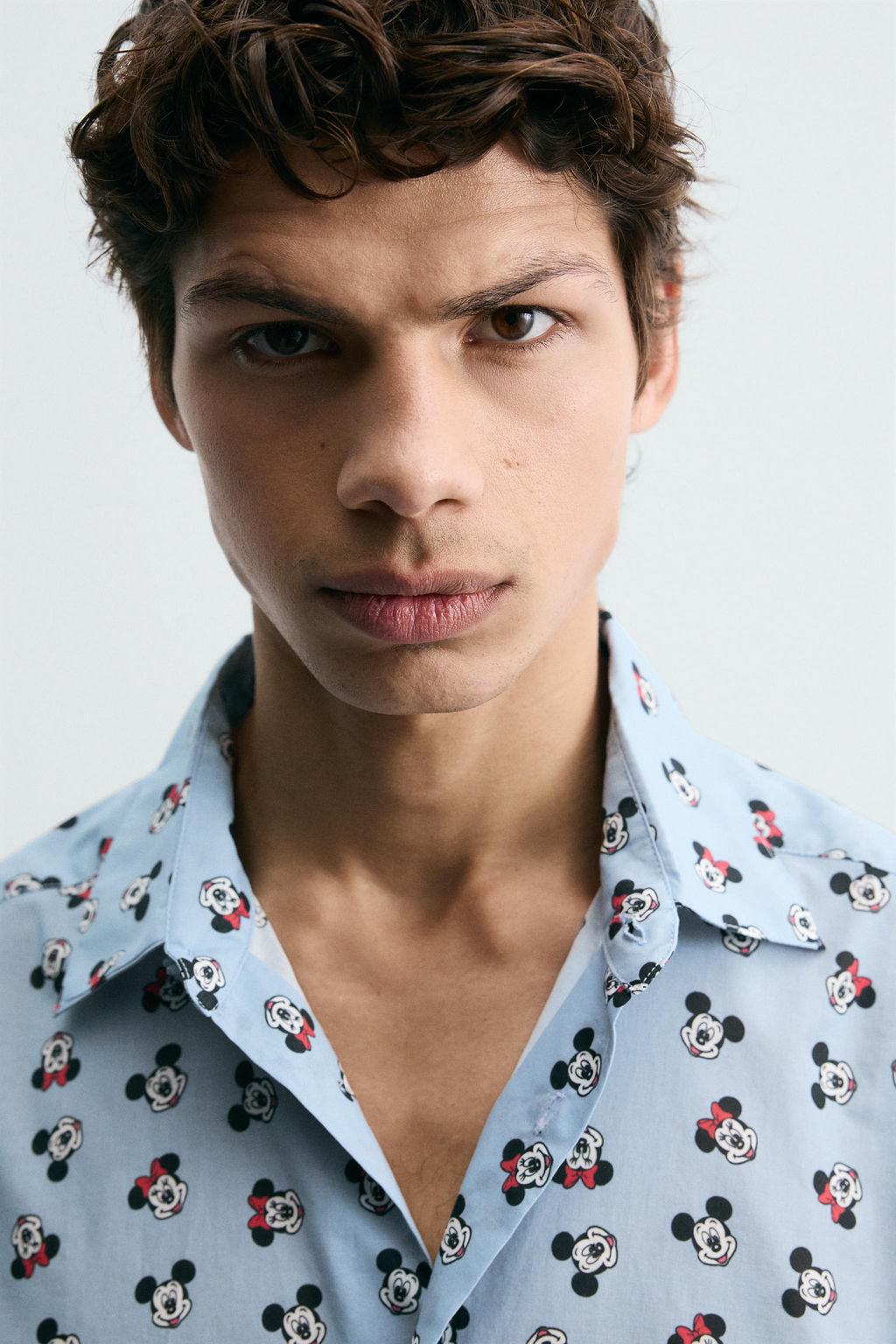 MINNIE + MICKEY MOUSE SHIRT HARRY LAMBERT FOR ZARA X DISNEY  фото 5