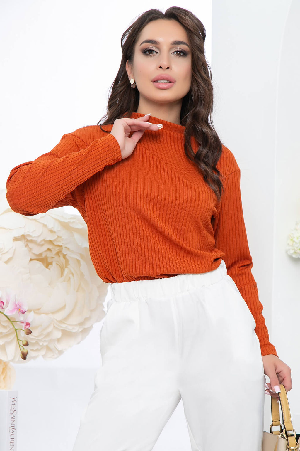 Джемпер Аланис (терракот) Б5380 - Lt collection фото 12