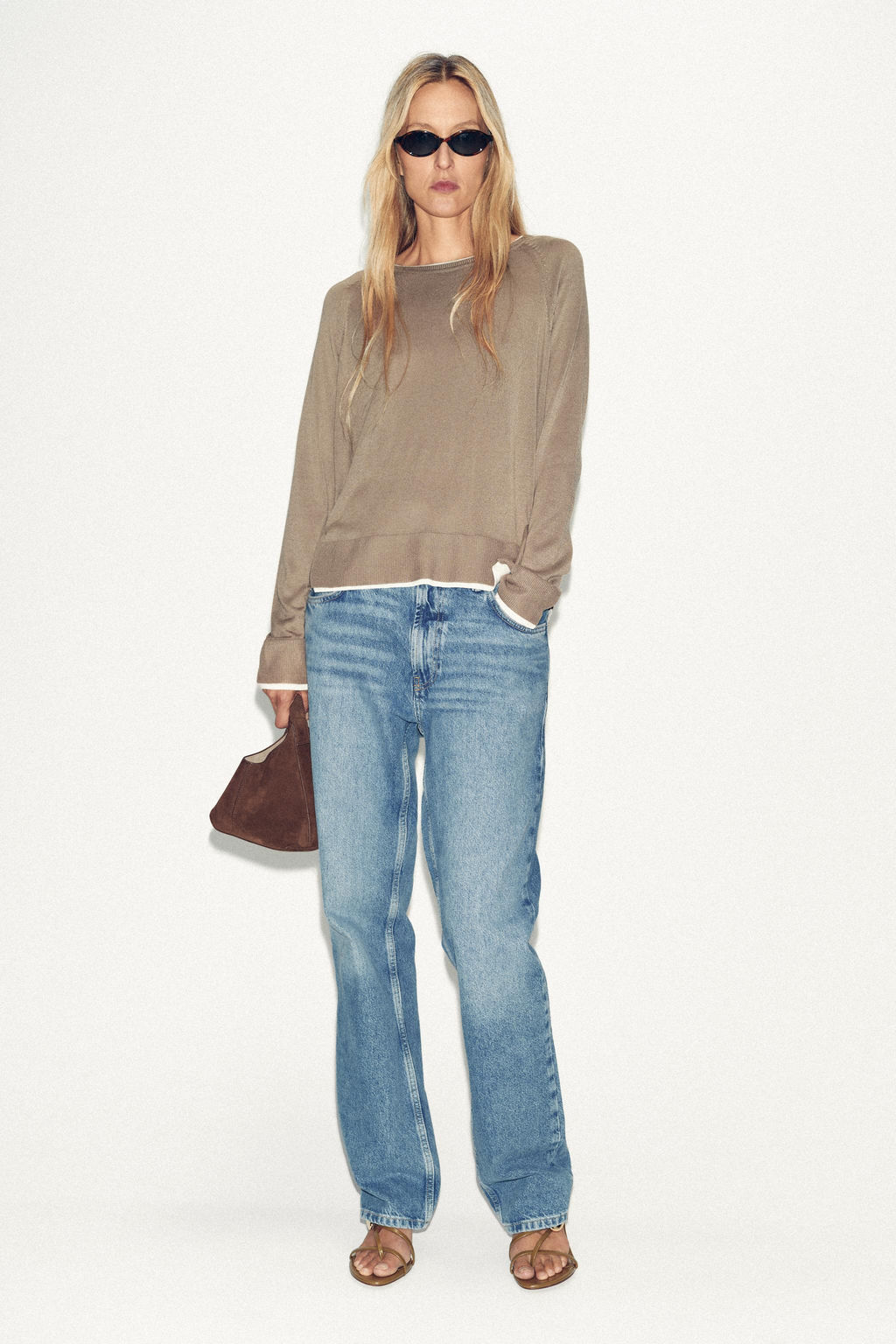 DOUBLE KNIT SWEATER