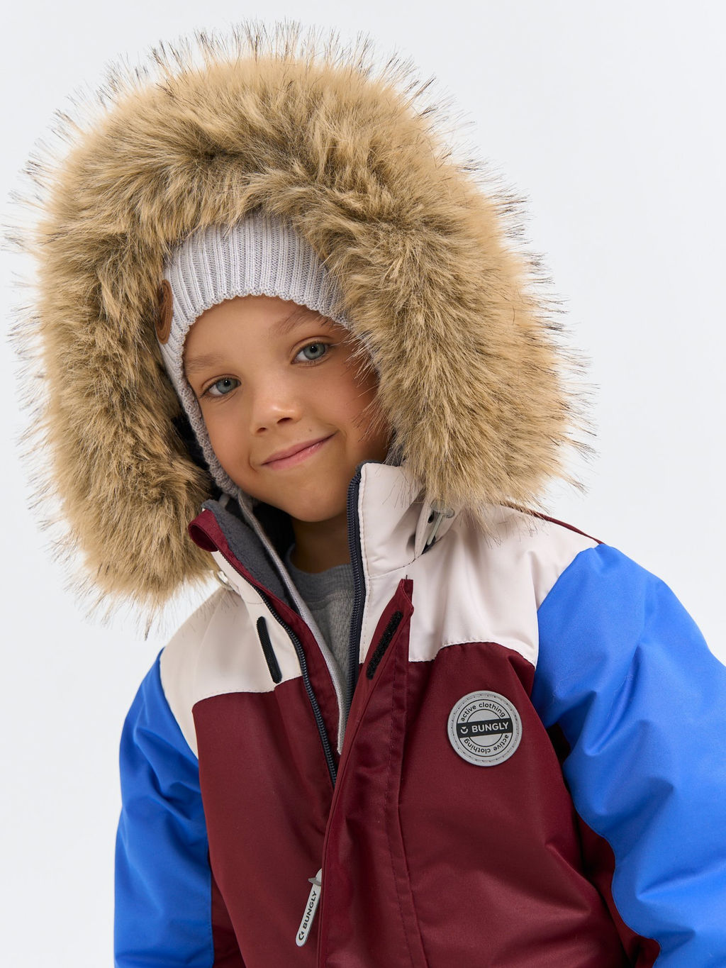 Комбинезон зимний с системой роста Гранат - Bungly фото 4