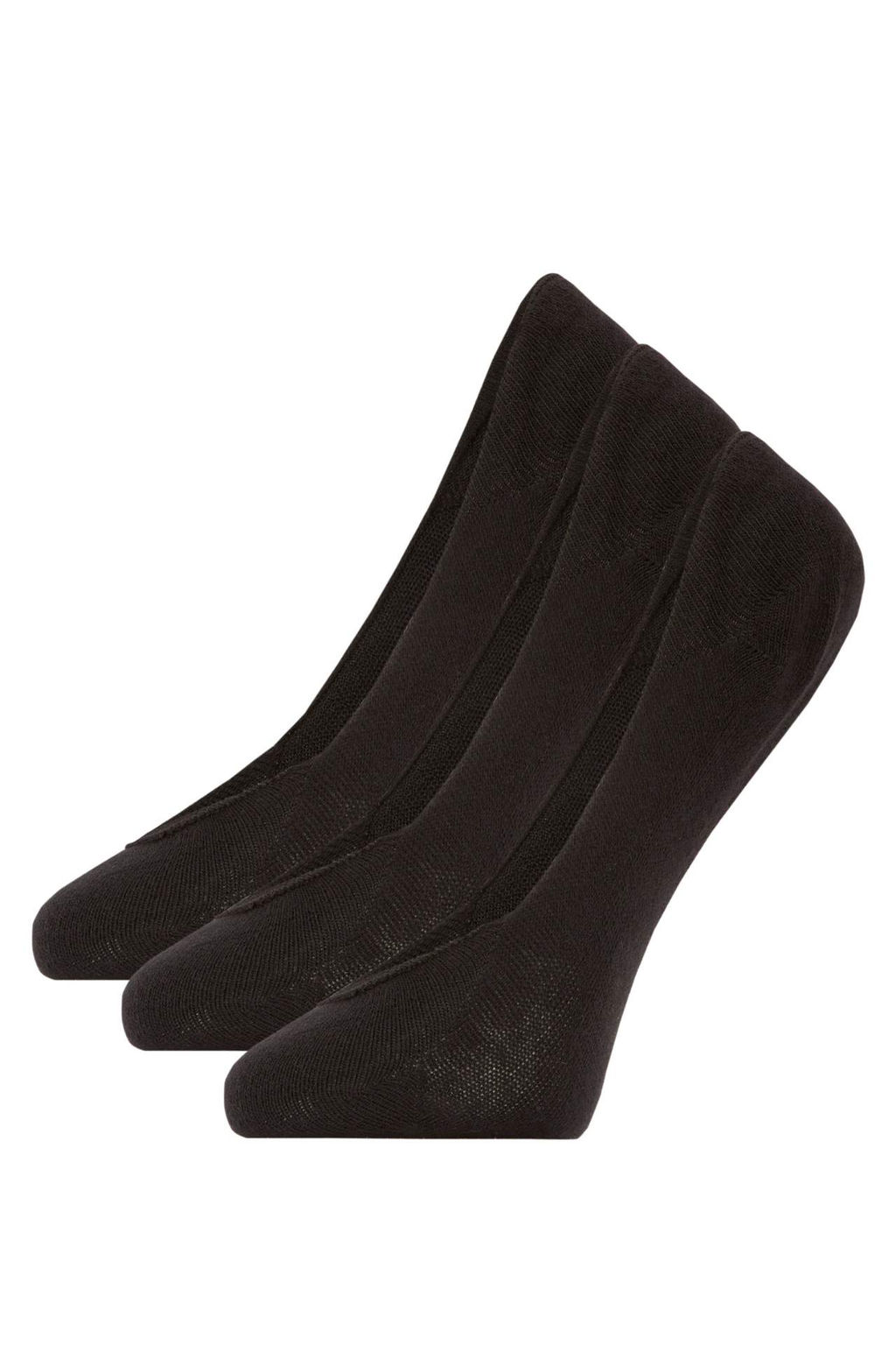 Kad?n 3lu Pamuklu Babet Corap - Defacto фото 2