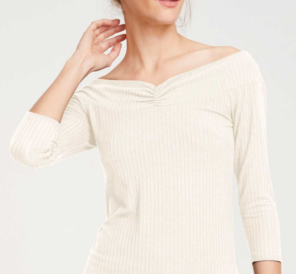 Блузка, грязно-белая - Heine фото 6