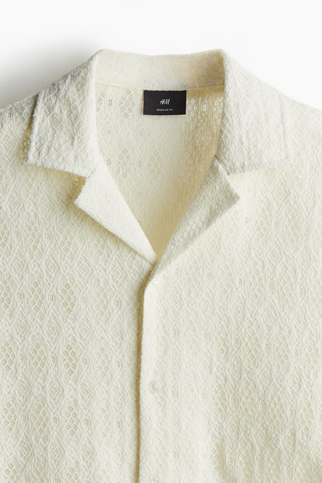 Camisa resort de encaje Regular Fit - H&m фото 6
