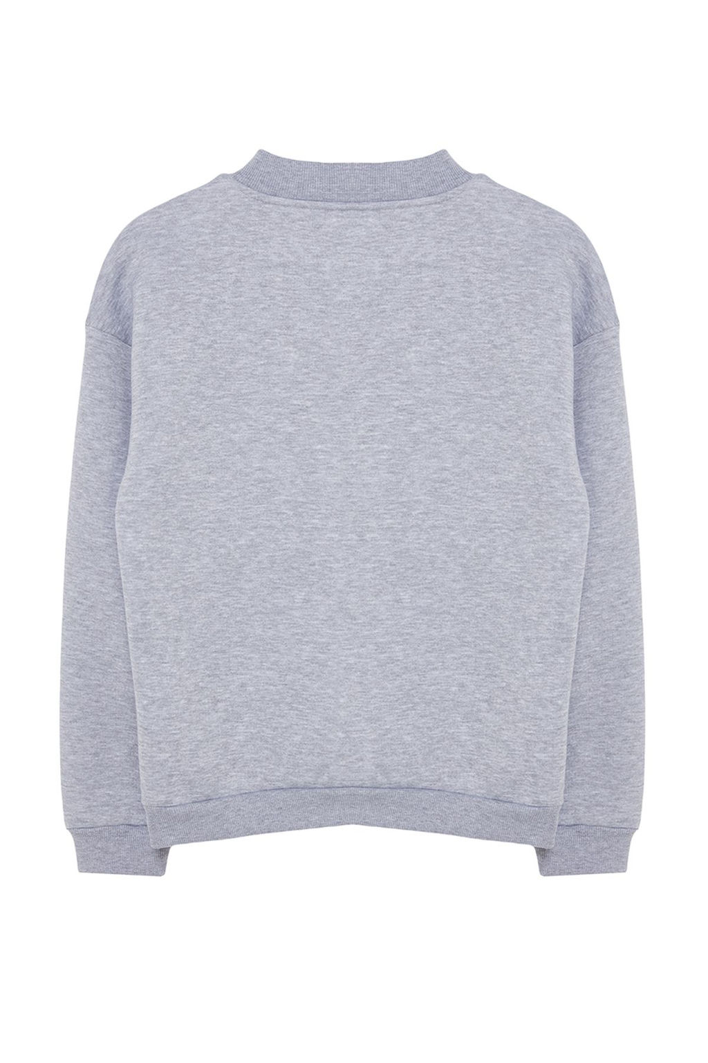 TRENDYOLMILLA Bordo Kal?n Ici Polarl? Yar?m Bal?kc? Yaka Relaxed/Rahat Kal?p Orme Sweatshirt TWOAW20SW0584  фото 17