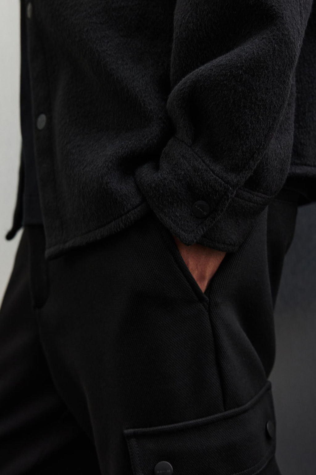 Sobrecamisa de fieltro Regular Fit - H&m фото 4