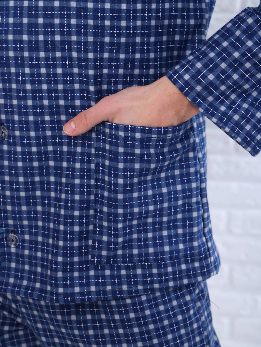 Пижама мужская,модель203,фланель (Альберто, вид 5) - Ивановотекстиль фото 7