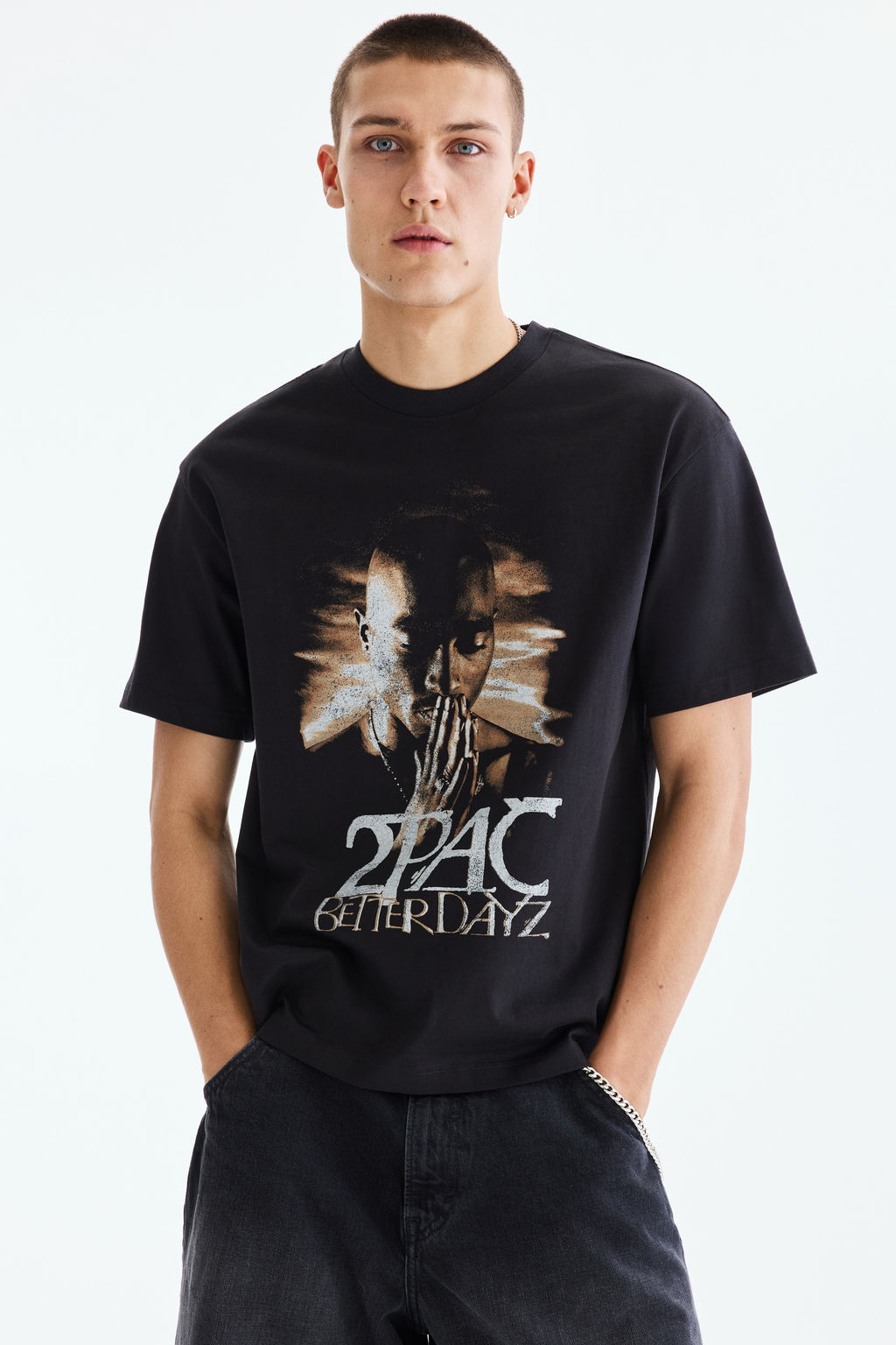 Camiseta Loose Fit - H&m фото 17