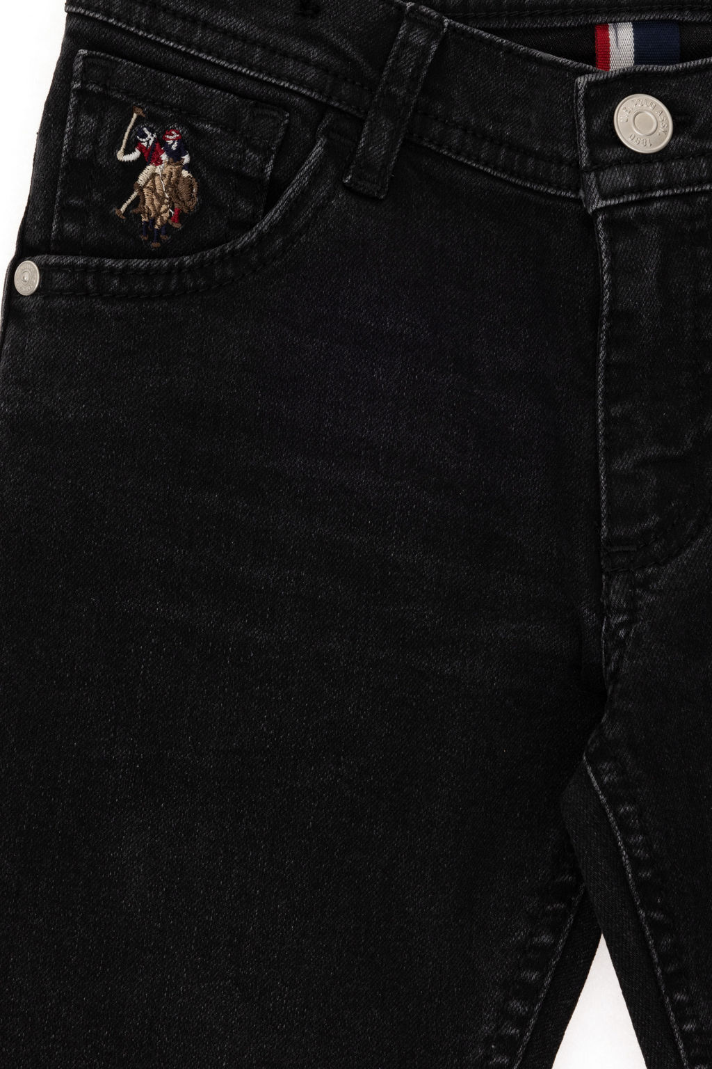 Черные джинсовые брюки для мальчика - U.s. polo assn фото 12