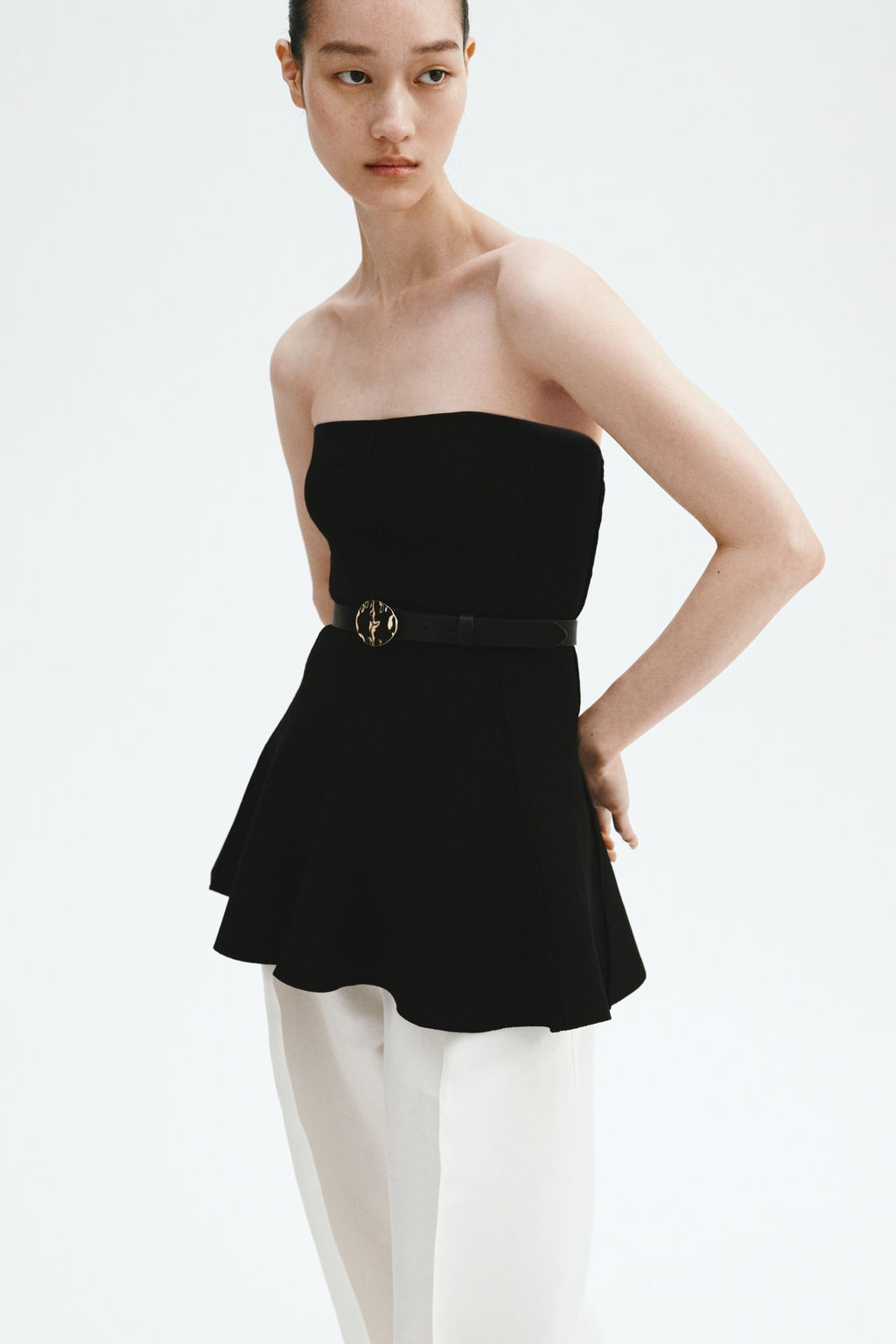 Top de tubo con peplum - H&m фото 6