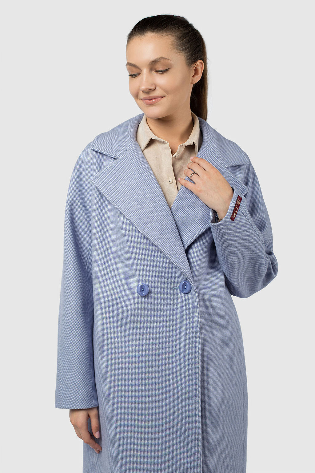 Пальто женское демисезонное - El podio фото 6