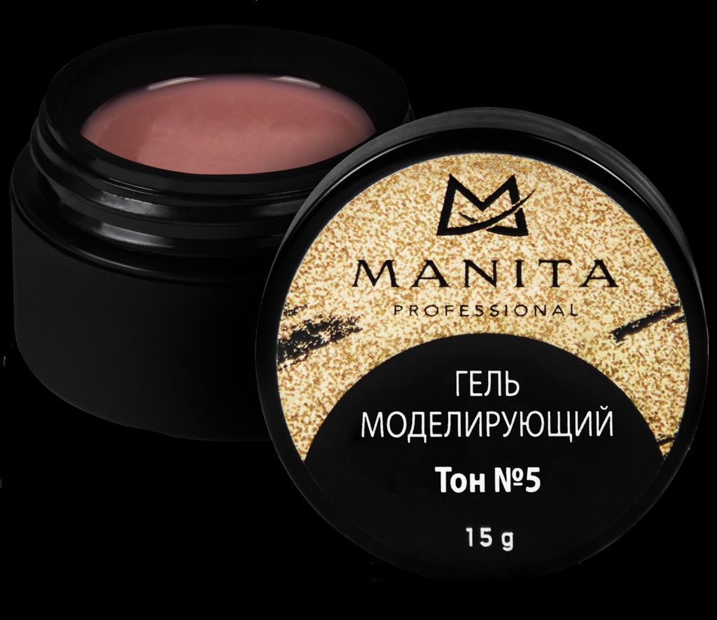 Manita Professional Однофазный моделирующий гель для наращивания №5, 15 г MP110143  фото 2