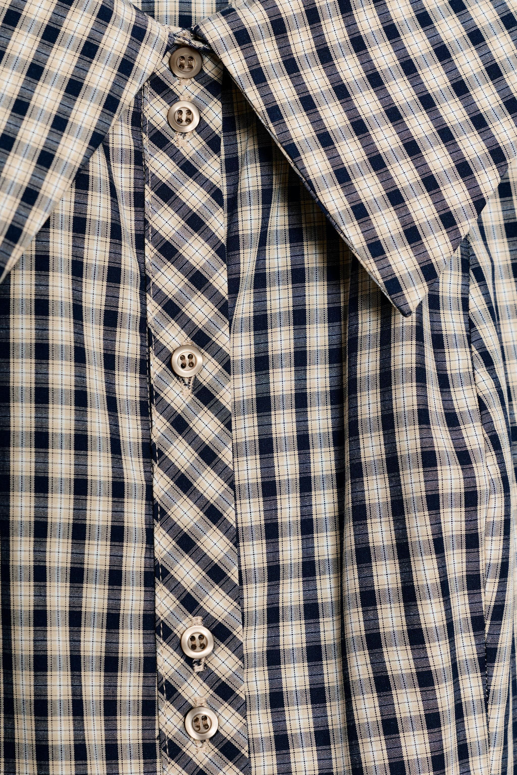CHECK SHIRT WITH PETER PAN COLLAR - Zara фото 10