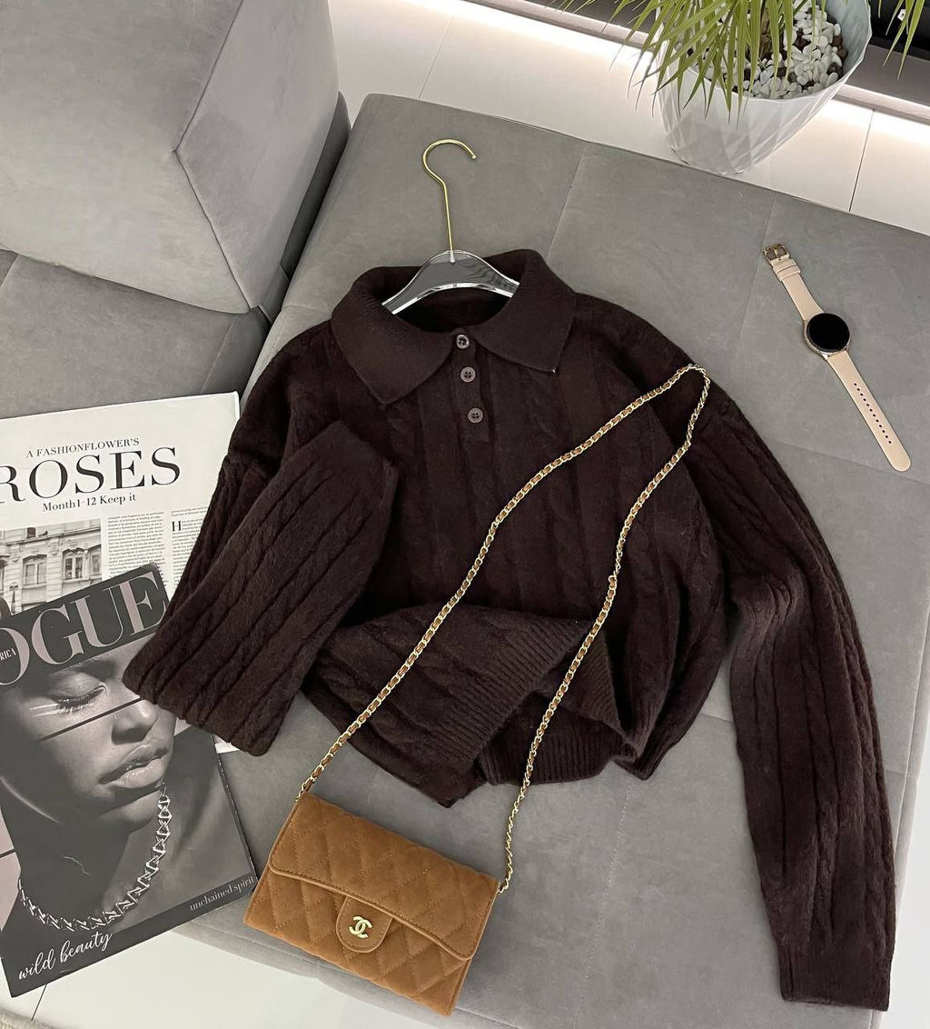 Свитер-поло