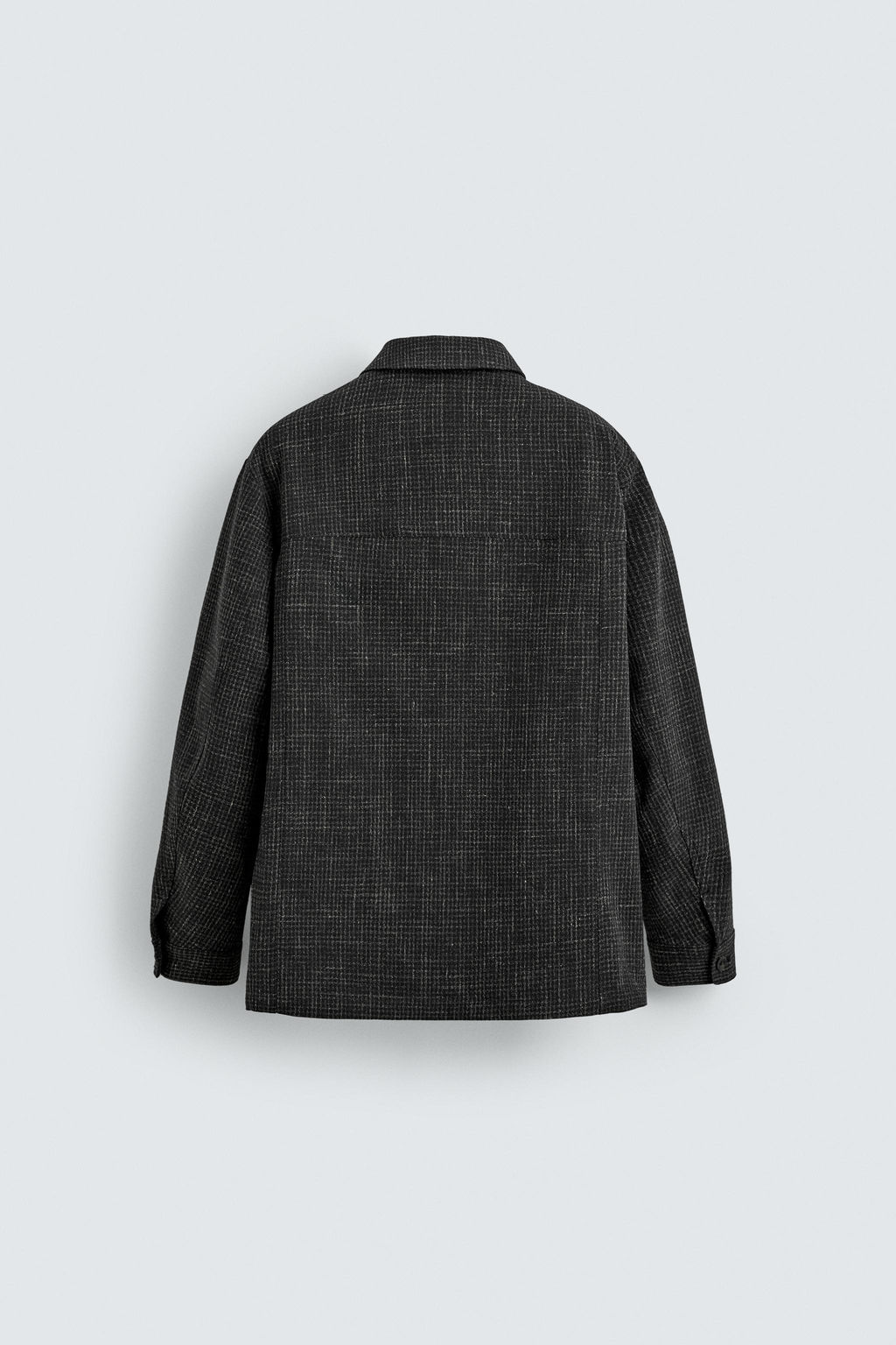 BLAZER RELAXED FIT ESTRUCTURA WAFFLE / Negro - Zara фото 8
