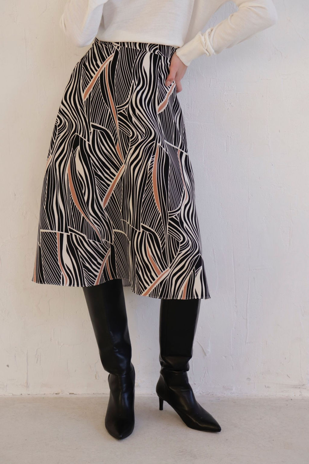 Юбка А-силуэта с принтом - Martichelli фото 46