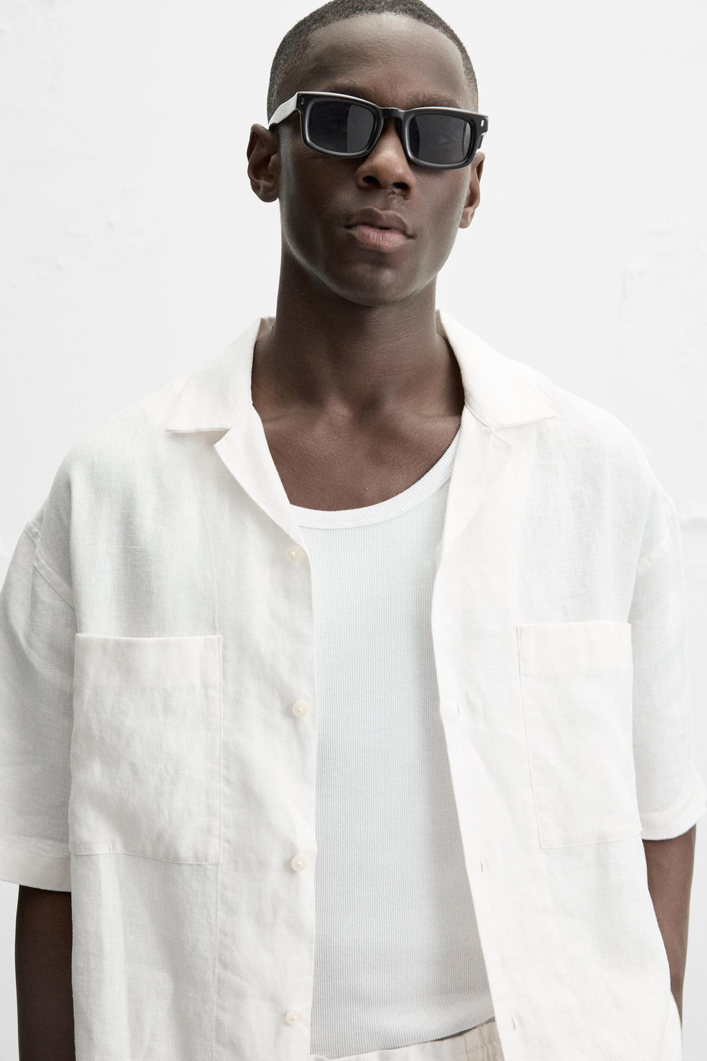 100% LINEN SHIRT - Zara фото 22