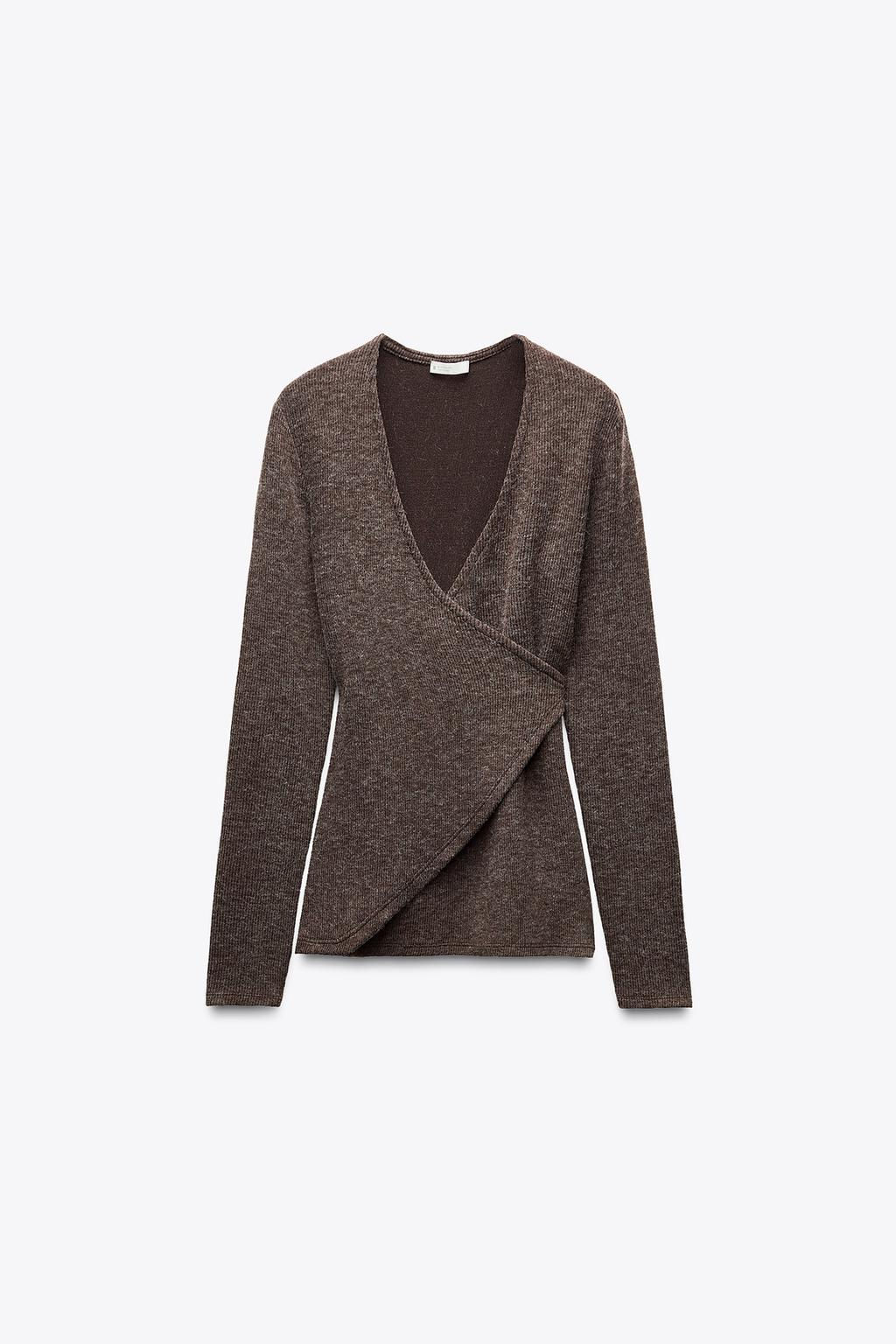 SOFT WRAP JACKET - Zara фото 16
