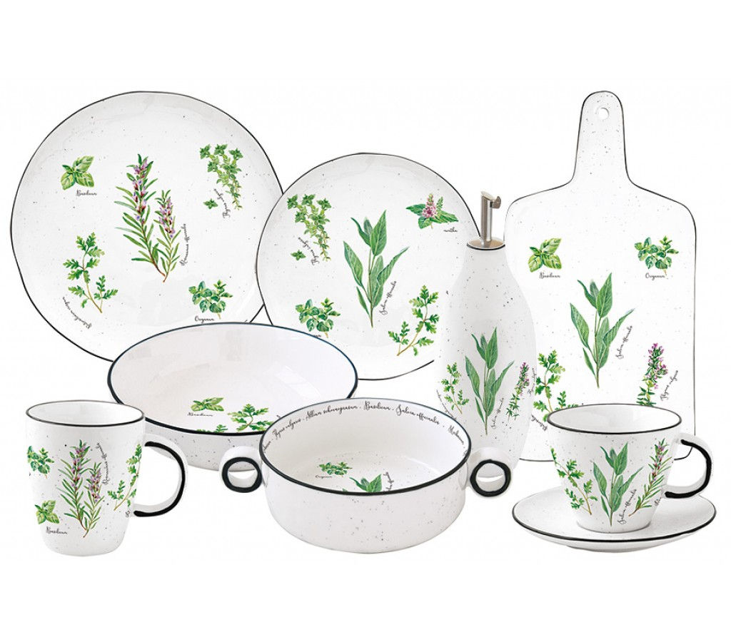 Тарелка суповая Herbarium, 18 см, 0,7 л - Easy life фото 5