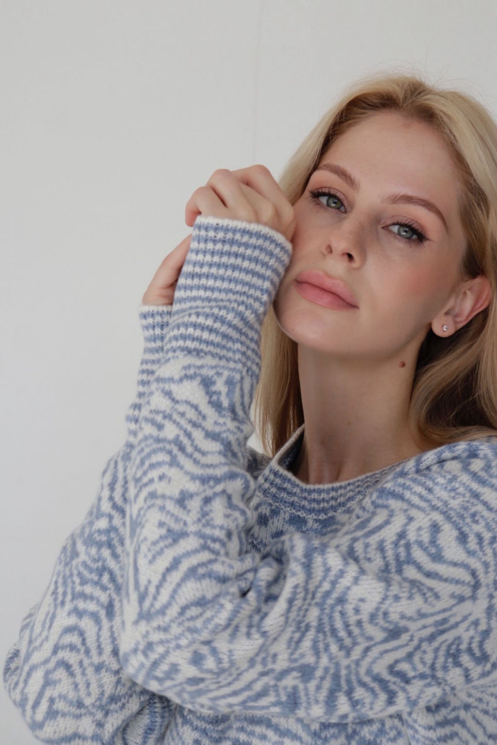 10414 Джемпер серо-голубой - Martichelli фото 8