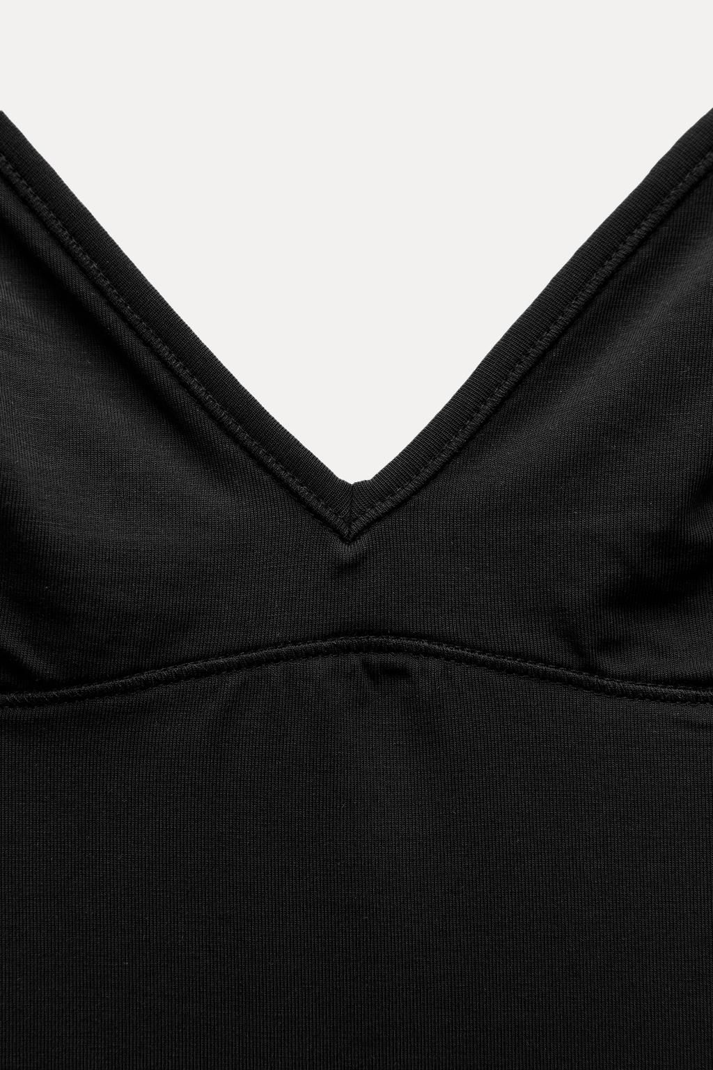 STITCHED VEST TOP - Zara фото 24