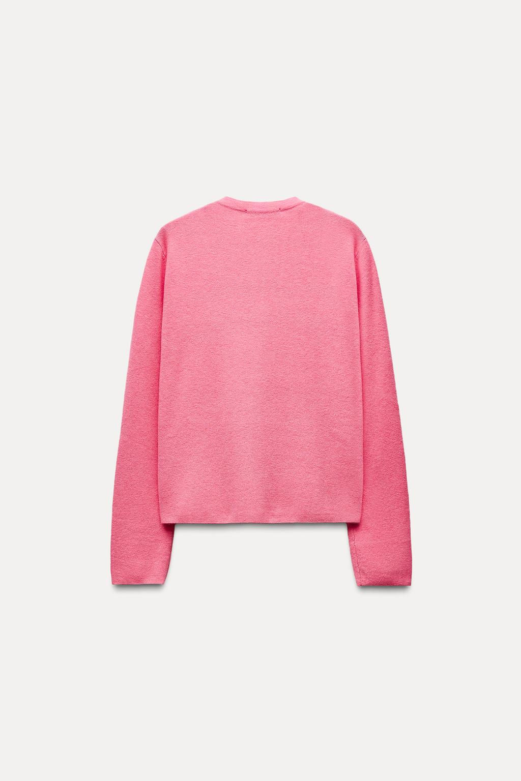 PLAIN KNIT CARDIGAN - Zara фото 6