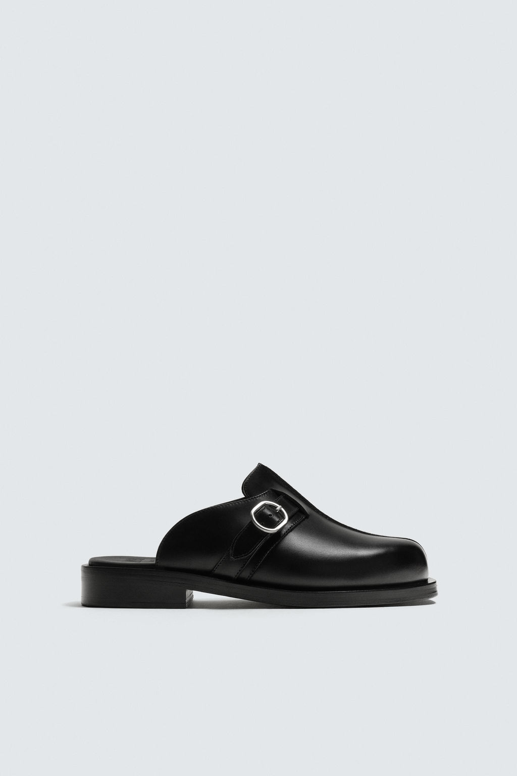 LEATHER BUCKLE CLOGS LIMITED EDITION - Zara фото 11