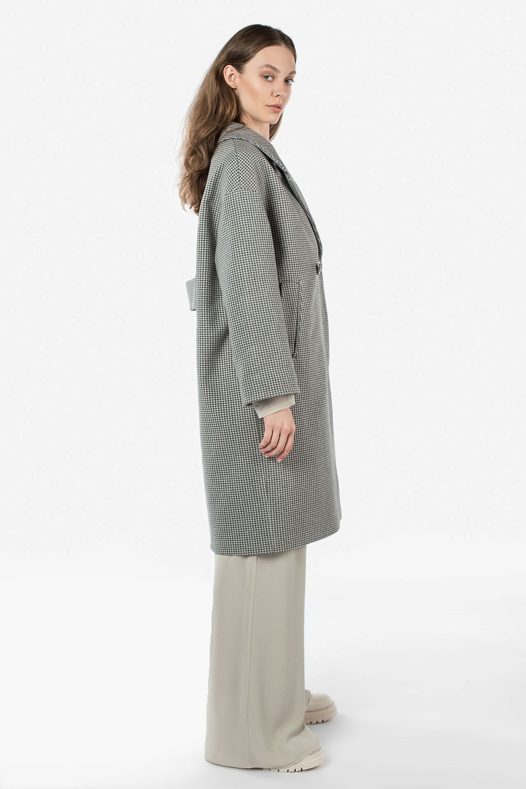 Пальто женское демисезонное - El podio фото 3