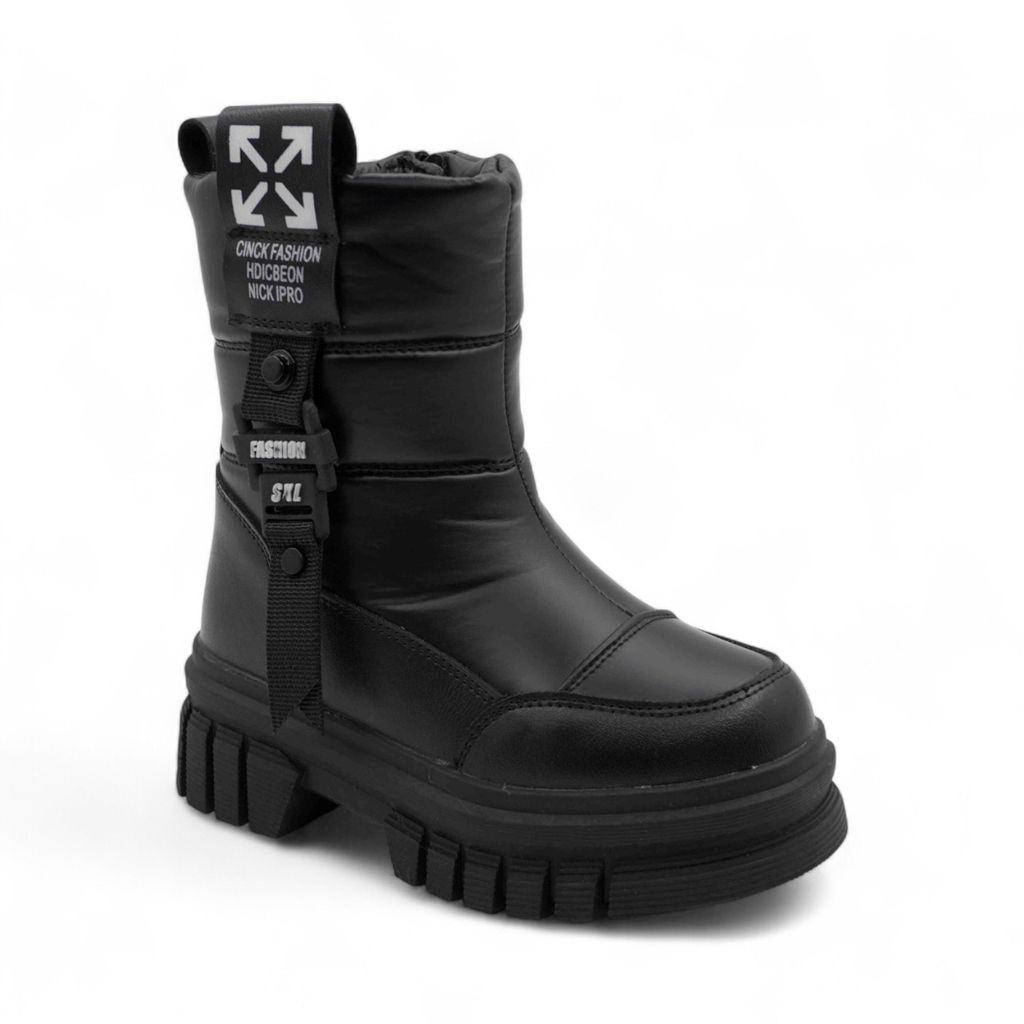 Дутики зимние В5006-1 черные