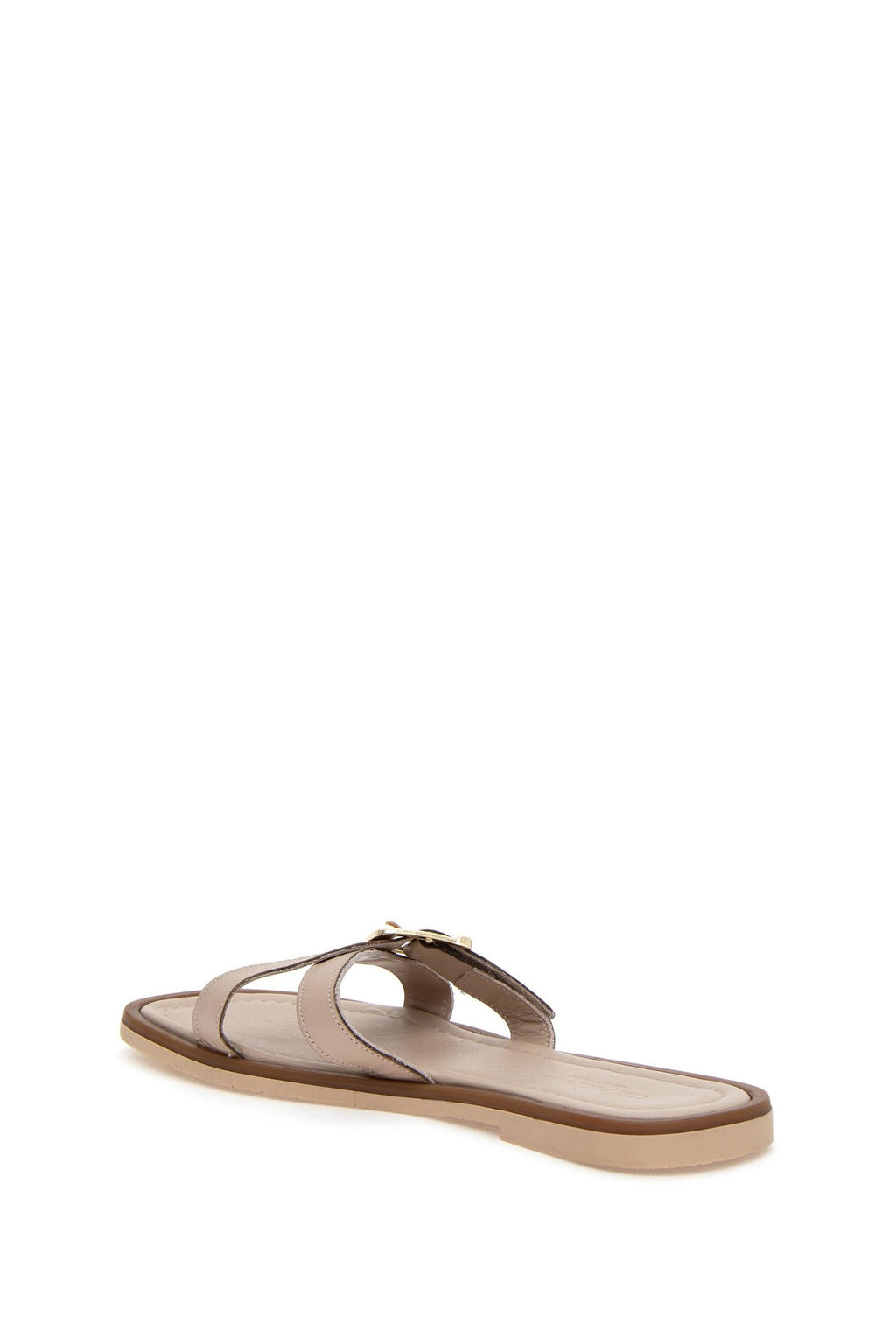 Женские бежевые тапочки Неожиданная скидка в корзине - U.s. polo assn фото 4