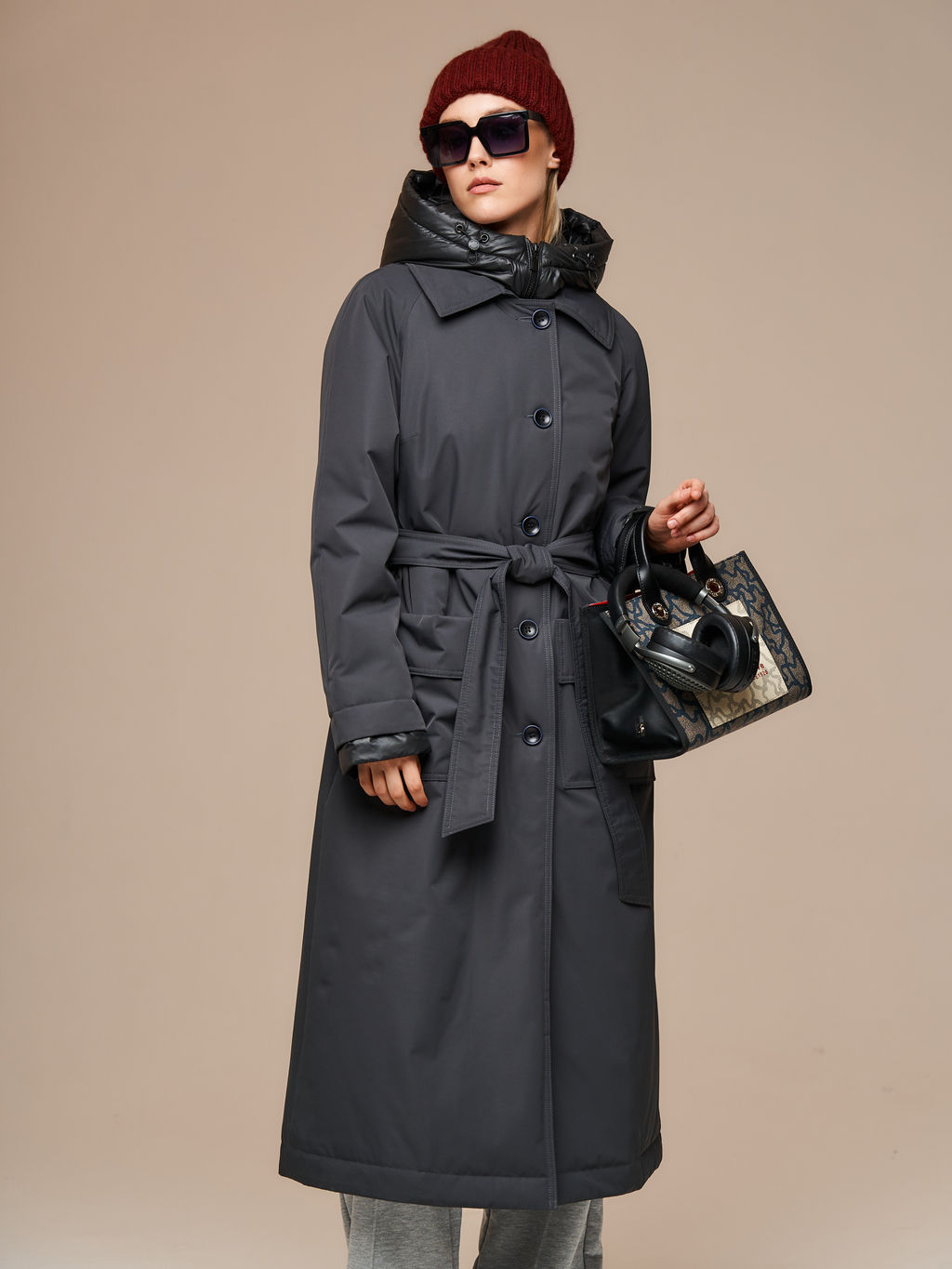 Плащ утепленный HOOPS, арт. 33090  фото 22