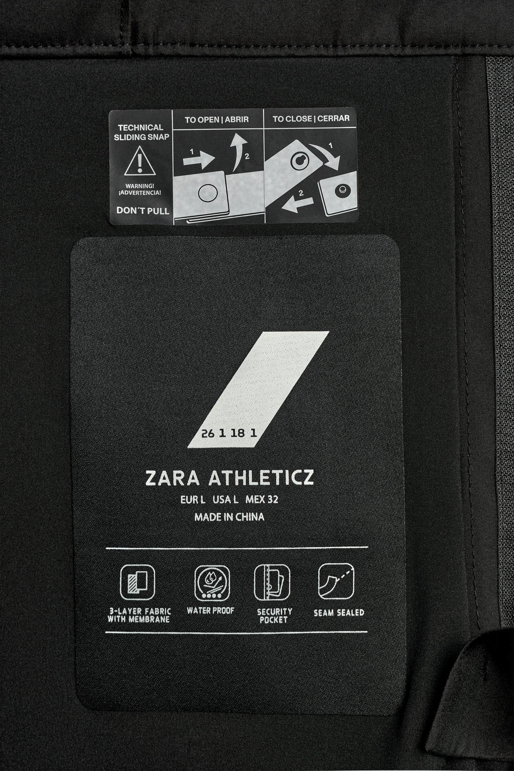 RECCO® WATERPROOF SKI JACKET - Zara фото 28