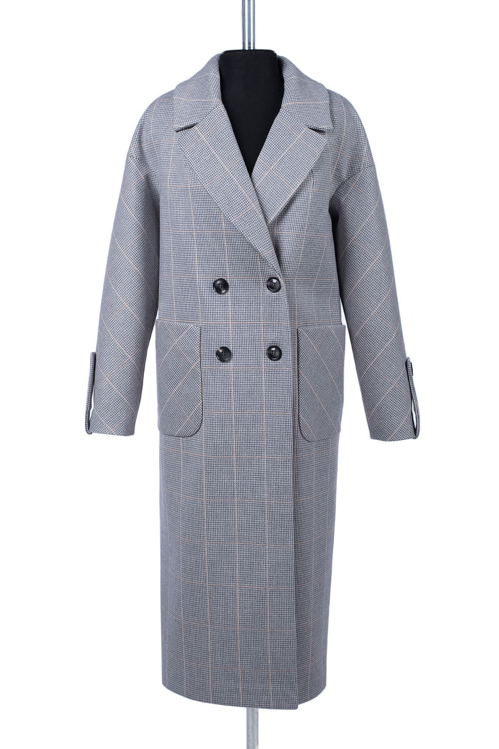 01-12275 Пальто женское демисезонное (пояс)