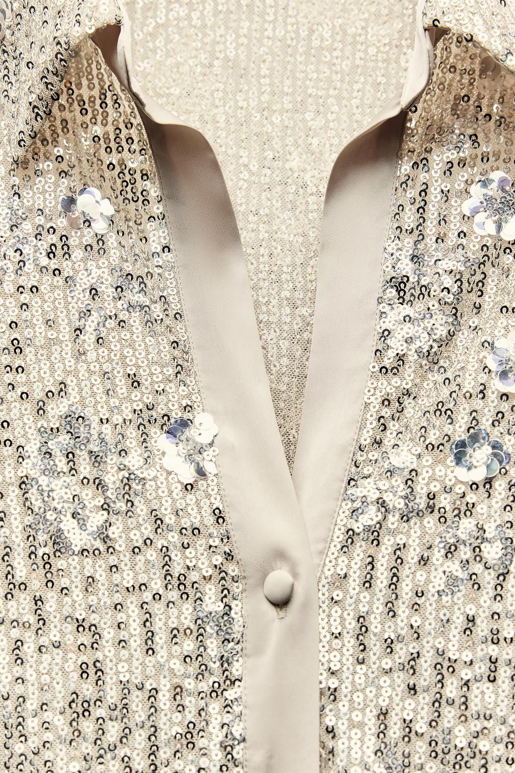 SEQUINNED SHIRT - Zara фото 6