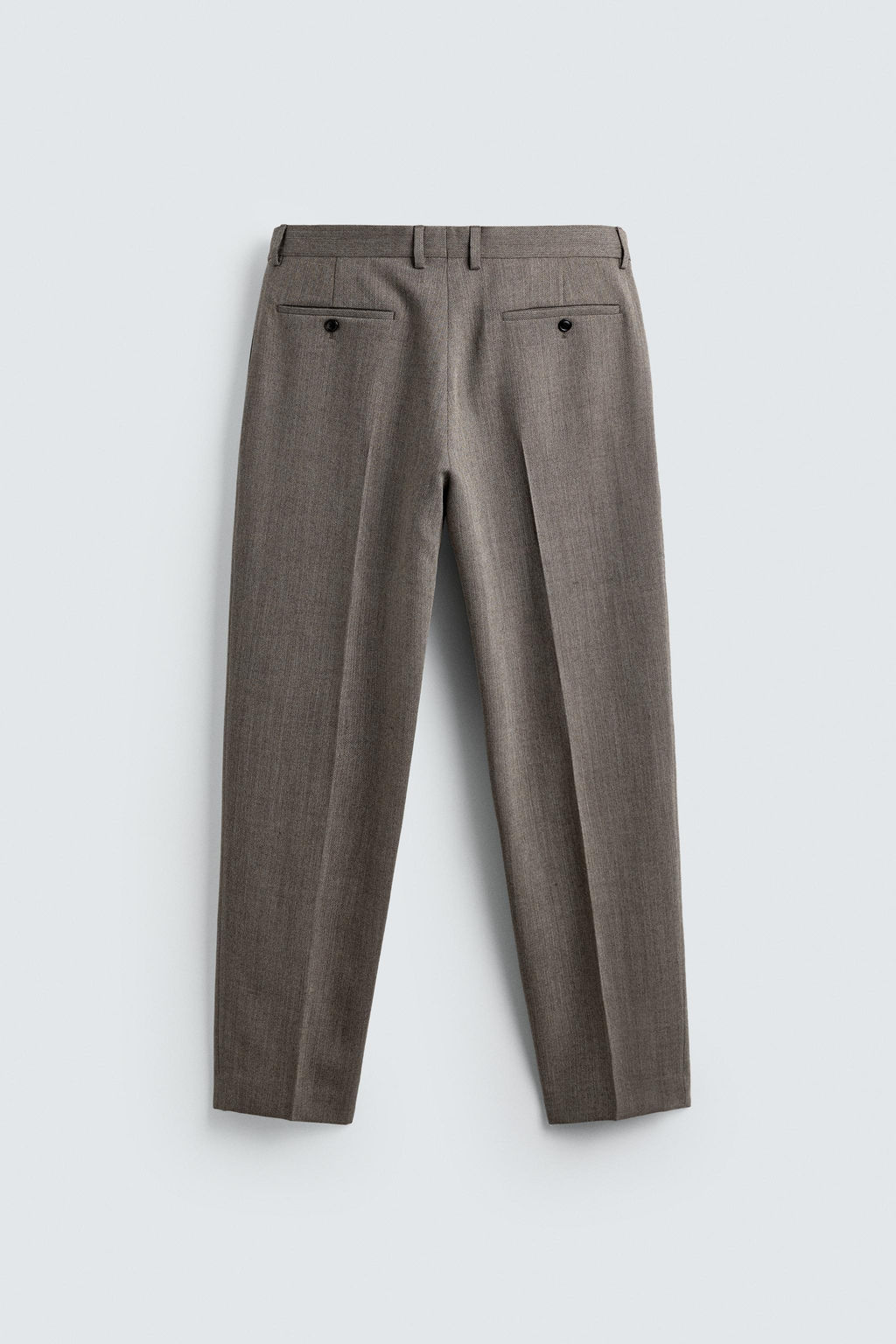 100% WOOL SUIT TROUSERS - Zara фото 7