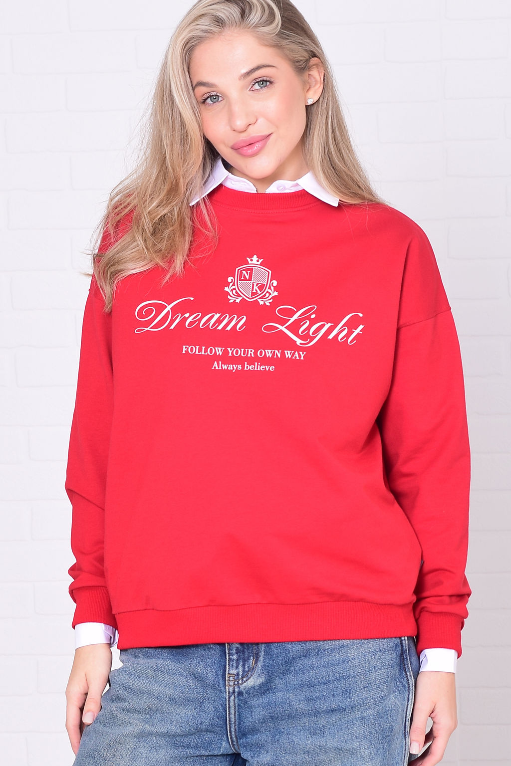 Свитшот женский 6-221 из футера двунитки - Новое кимоно фото 20